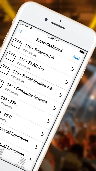 Capturas de pantalla de TEXES Flashcards