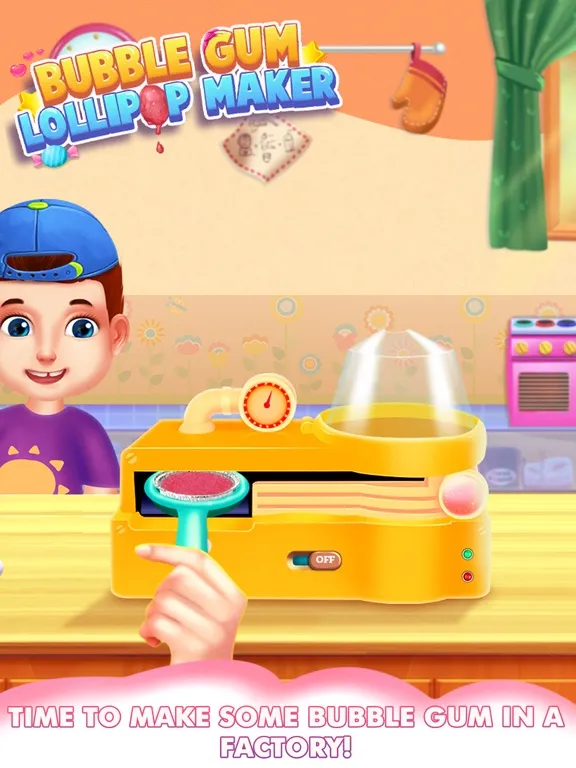 Tangkapan layar Bubble Gum Lollipop Maker iPad 
