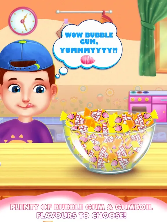 Tangkapan layar Bubble Gum Lollipop Maker iPad 