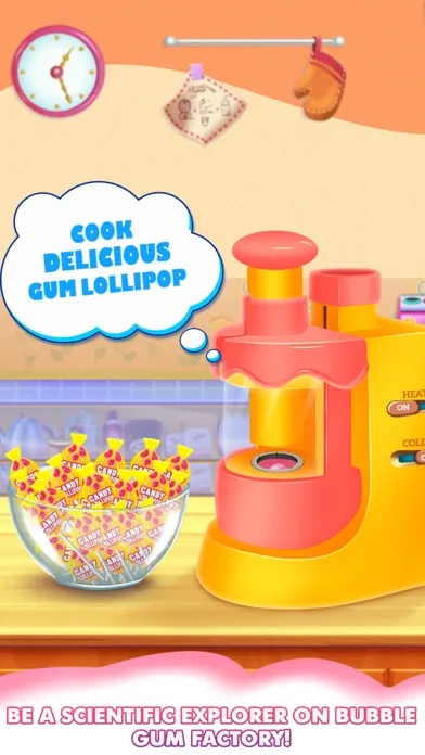 Tangkapan layar Bubble Gum Lollipop Maker