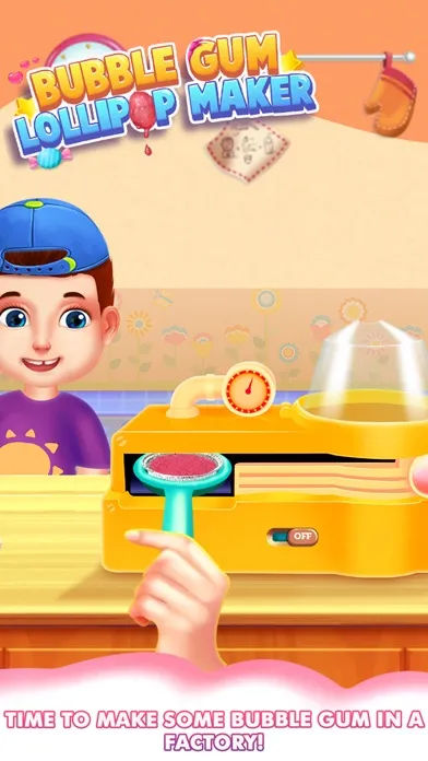 Tangkapan layar Bubble Gum Lollipop Maker