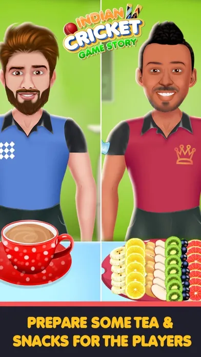 Tangkapan skrin Indian Cricket Game Story