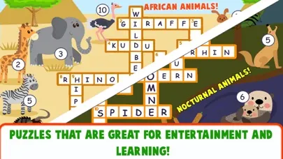 Educational Crossword For Kids Screenshots