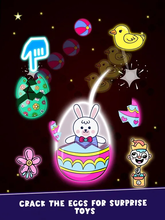 Baby Glow Phone Games for Kids iPad  Screenshots