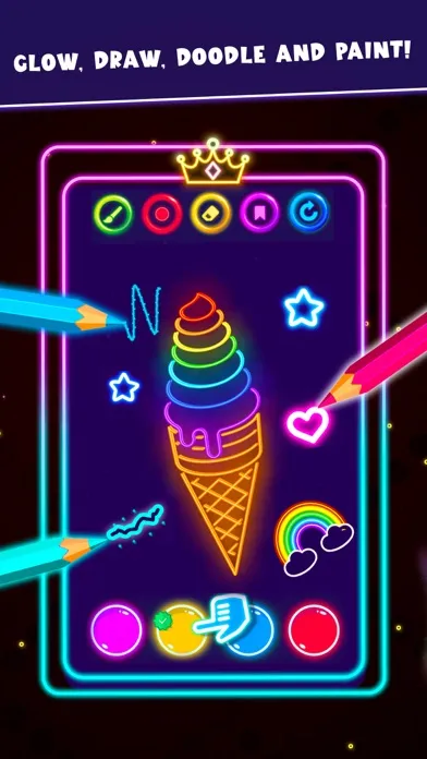 Baby Glow Phone Games for Kids Screenshots