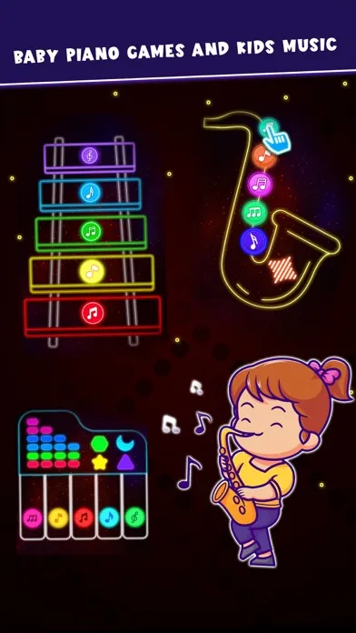 Baby Glow Phone Games for Kids Screenshots