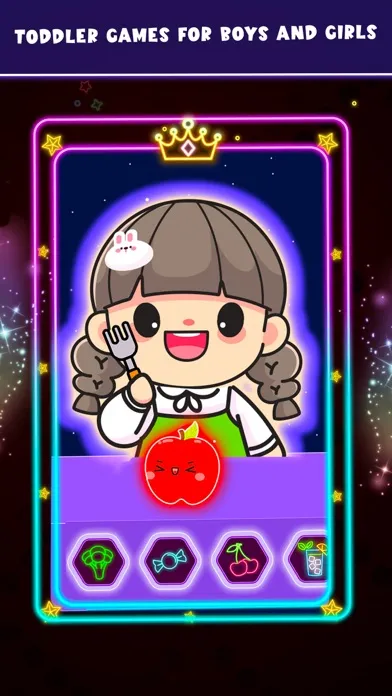 Baby Glow Phone Games for Kids Screenshots
