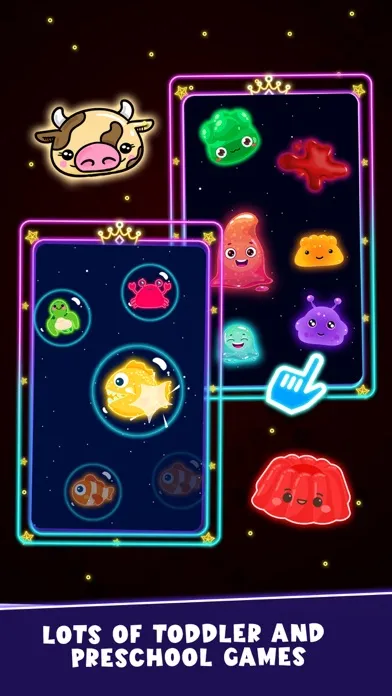 Baby Glow Phone Games for Kids Screenshots