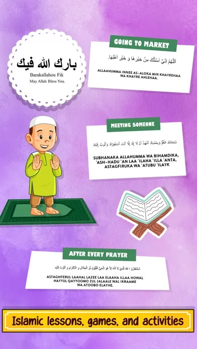 Capturas de pantalla de Islamic Daily Duas & Prayers