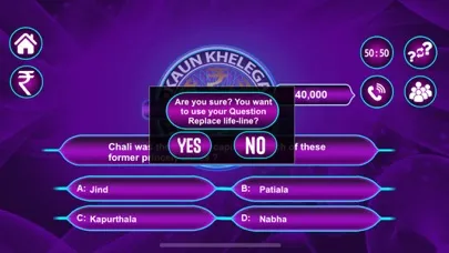 Tangkapan skrin KBC Crorepati Quiz 2023 Hindi