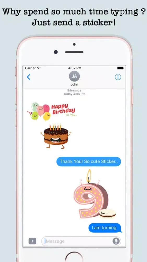 Birthday Wishes Cakes & Candles Emojis Ekran Görüntüleri