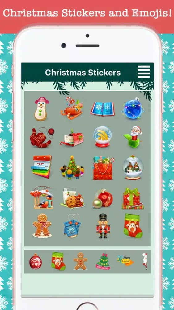 صور Christmas Stickers & Emojis!