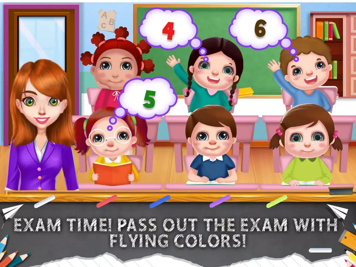 Captures d'écran de Crazy School Teacher Game iPad 