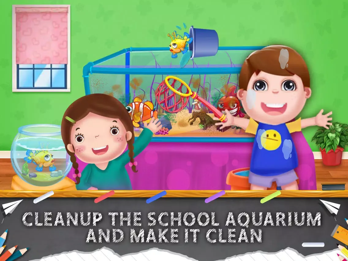 Captures d'écran de Crazy School Teacher Game iPad 