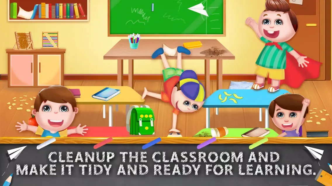 Captures d'écran de Crazy School Teacher Game