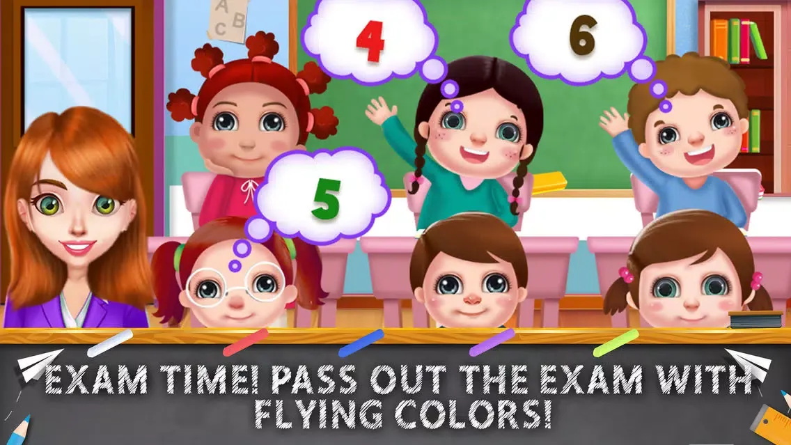 Captures d'écran de Crazy School Teacher Game