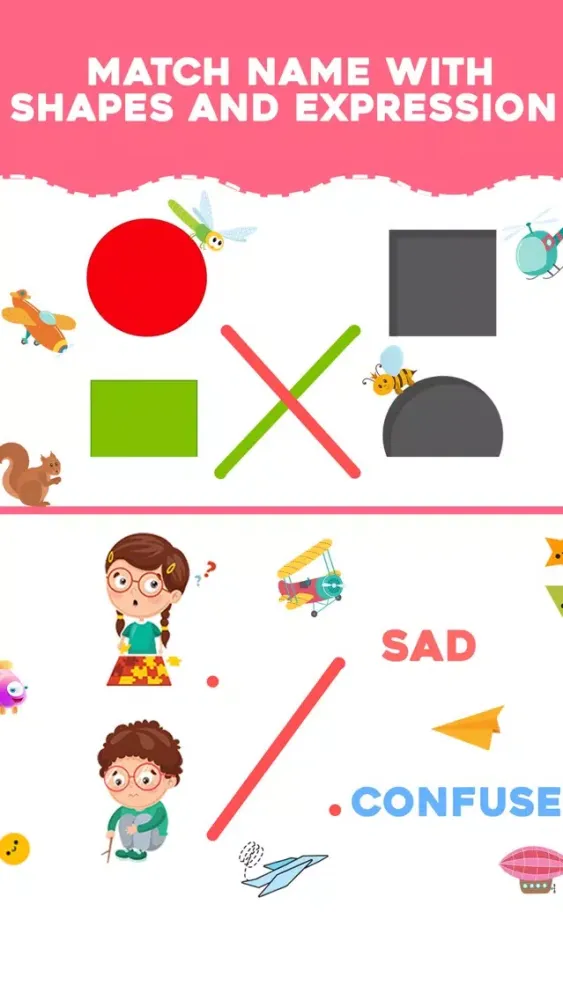Educational Match The Objects Screenshots