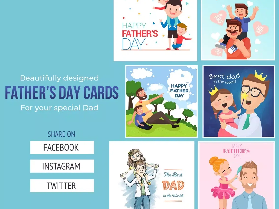 DIY Father's Day Card Creator iPad  स्क्रीनशॉट