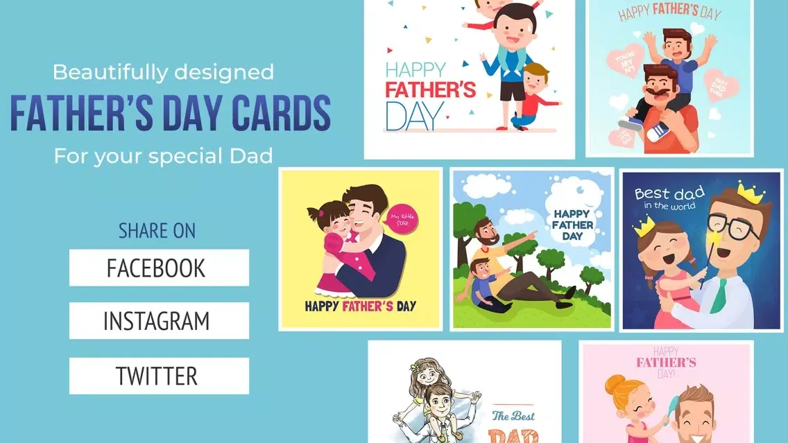 DIY Father's Day Card Creator स्क्रीनशॉट
