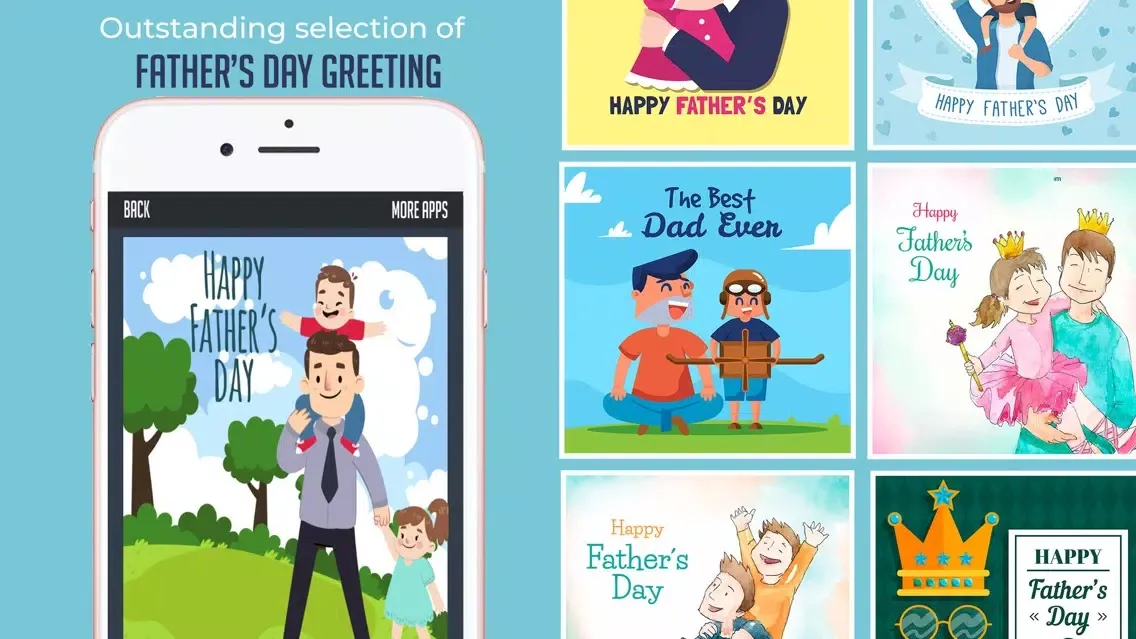 DIY Father's Day Card Creator स्क्रीनशॉट