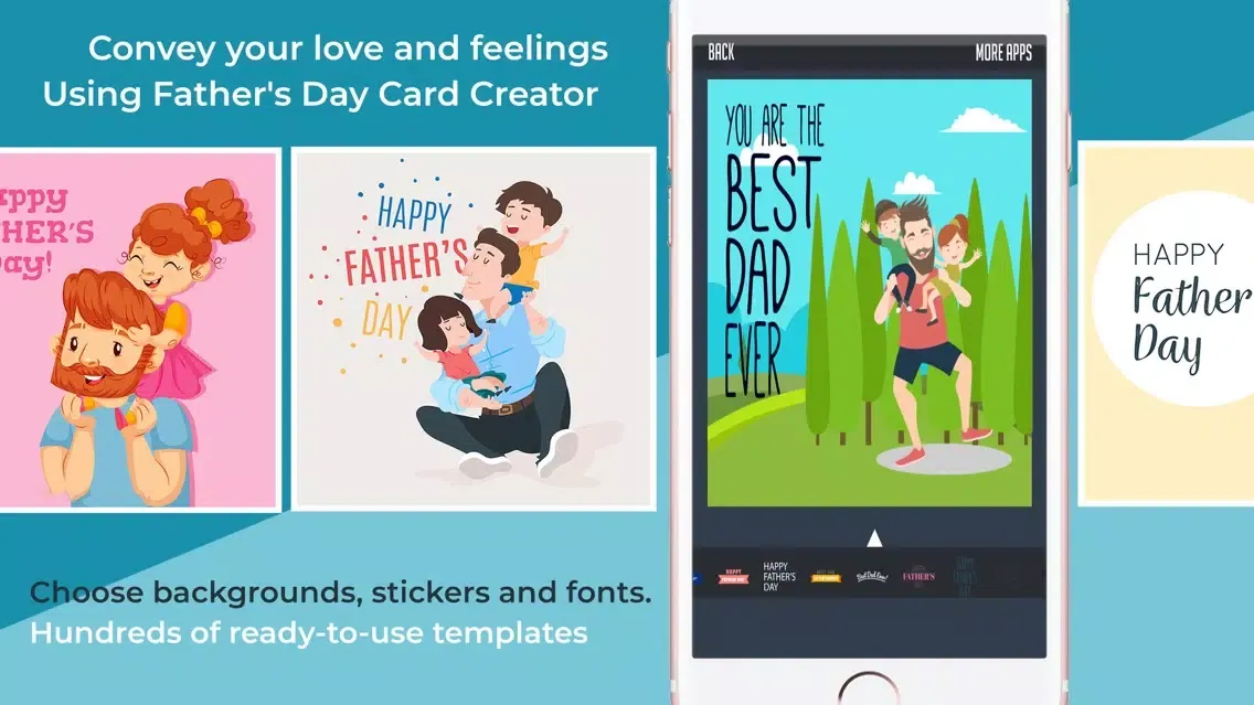 DIY Father's Day Card Creator स्क्रीनशॉट