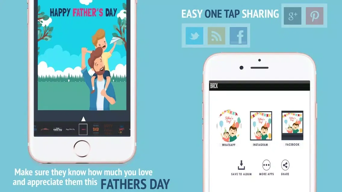 DIY Father's Day Card Creator स्क्रीनशॉट