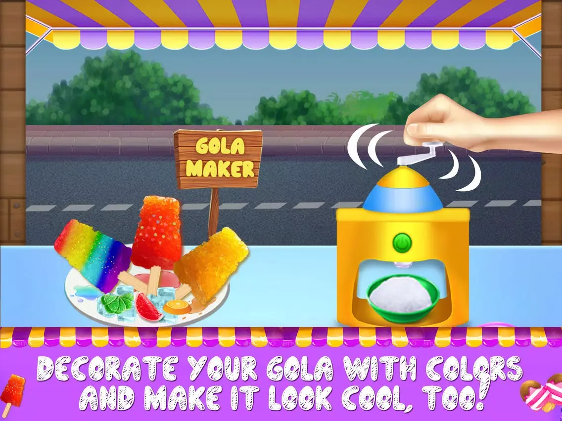Captures d'écran de Indian Ice Gola (Slush) Maker iPad 
