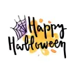 Watercolor Halloween Text Card
