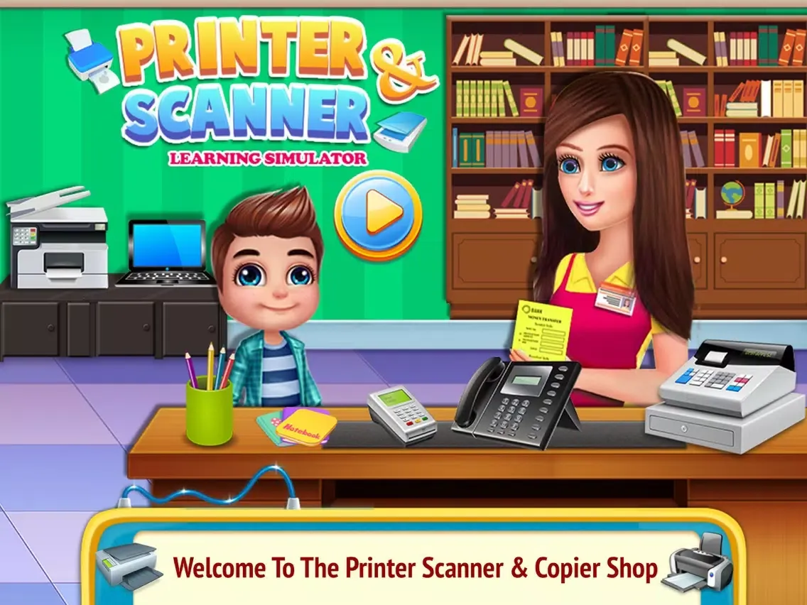 Printer & Scanner Simulator iPad Screenshots