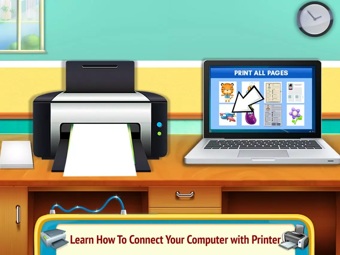 Printer & Scanner Simulator iPad Screenshots