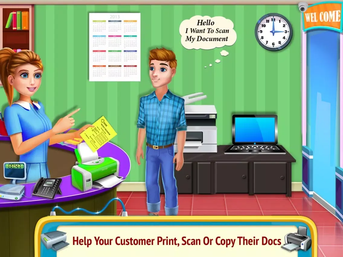 Printer & Scanner Simulator iPad Screenshots