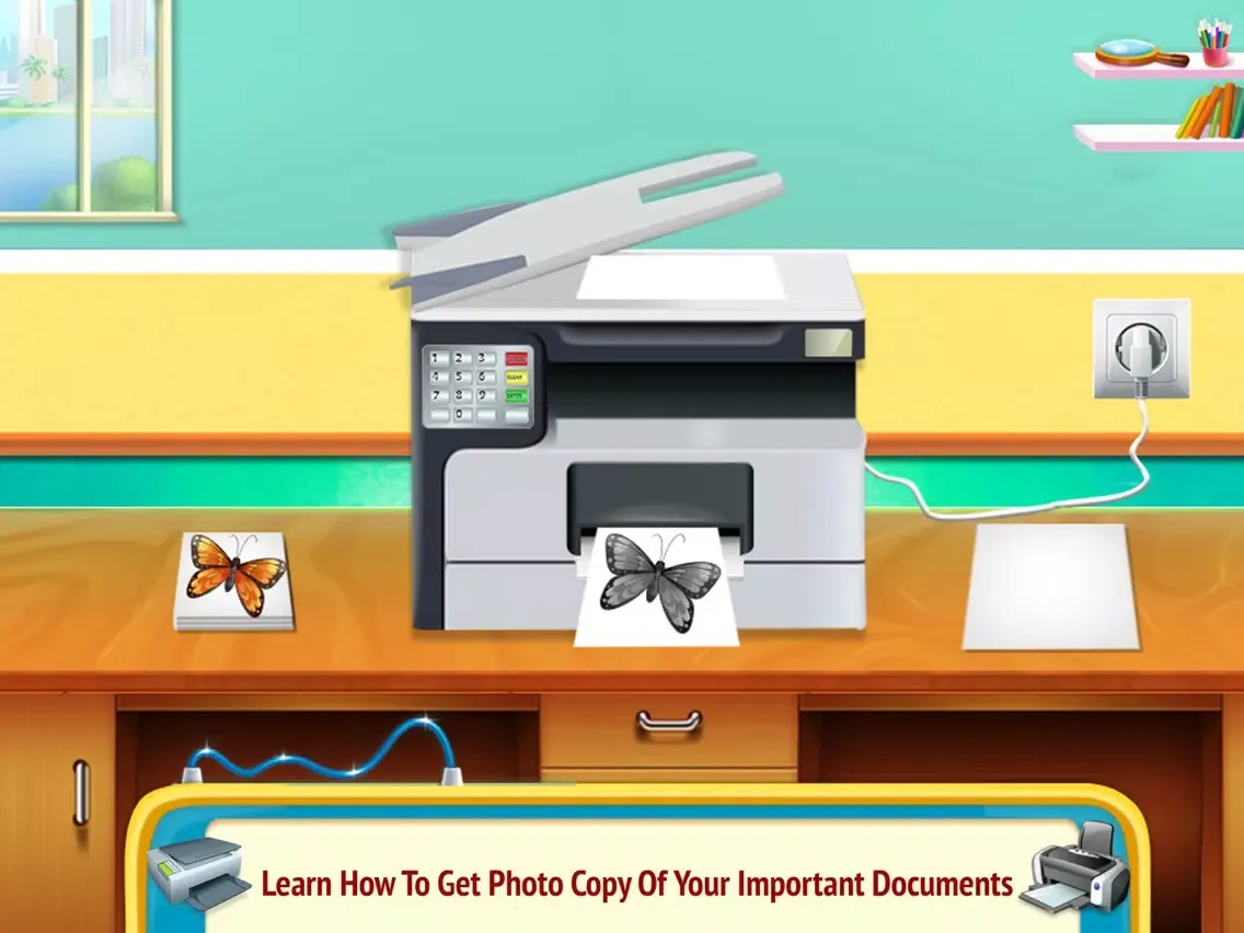 Printer & Scanner Simulator iPad Screenshots
