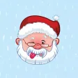 Christmas Santa Emoji Stickers