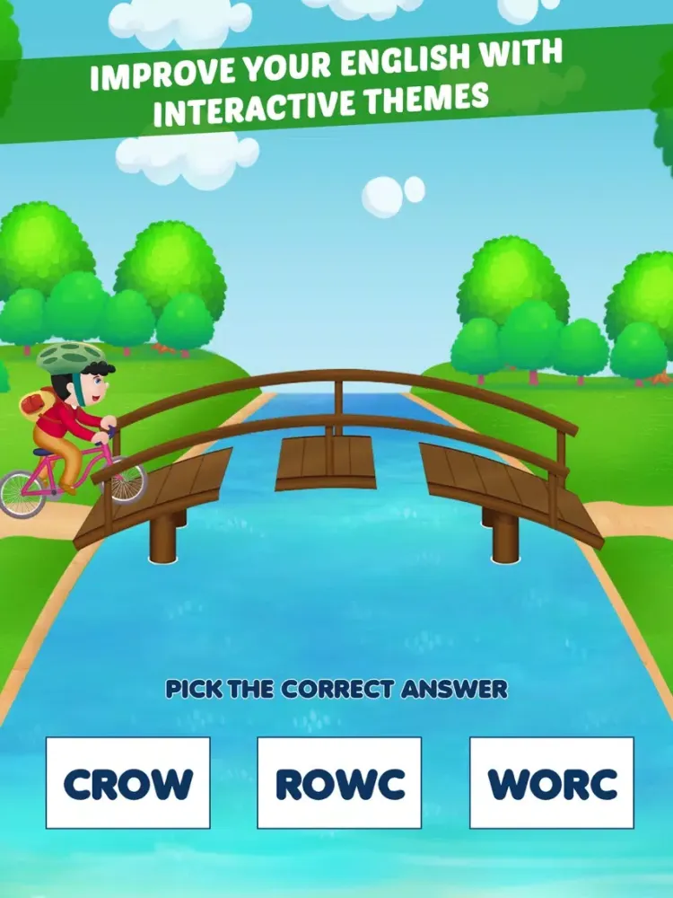 ภาพหน้าจอของ Spelling Connect - Word Games iPad 