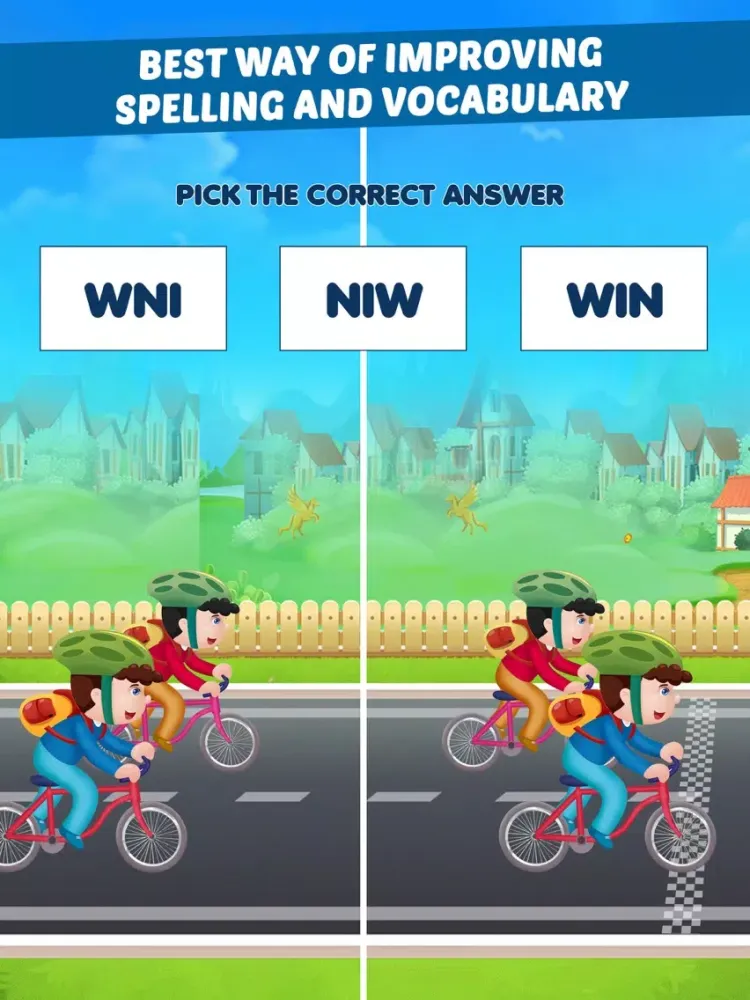 ภาพหน้าจอของ Spelling Connect - Word Games iPad 