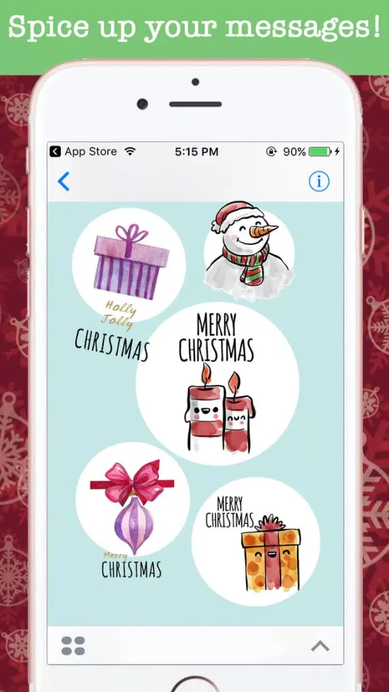 Christmas Watercolored Wishes Screenshots