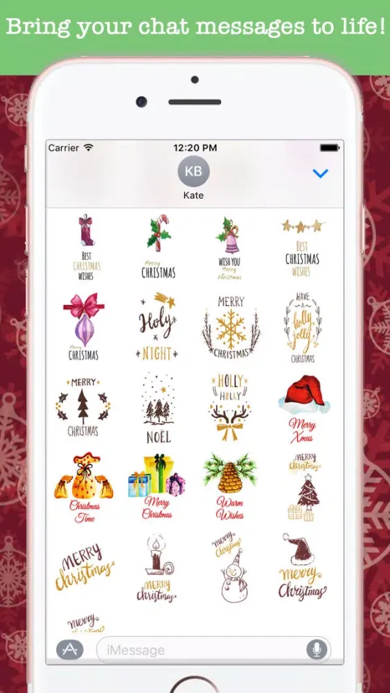 Christmas Watercolored Wishes Screenshots