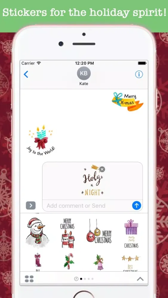 Christmas Watercolored Wishes Screenshots