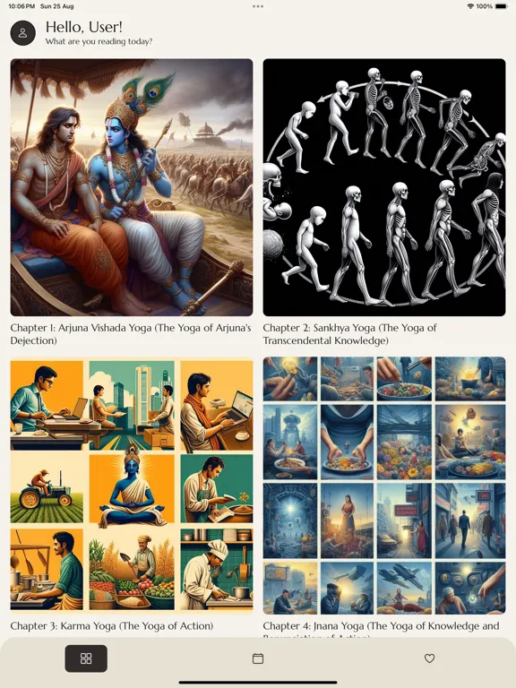 Bhagavad Gita - Life wisdom iPad Screenshots