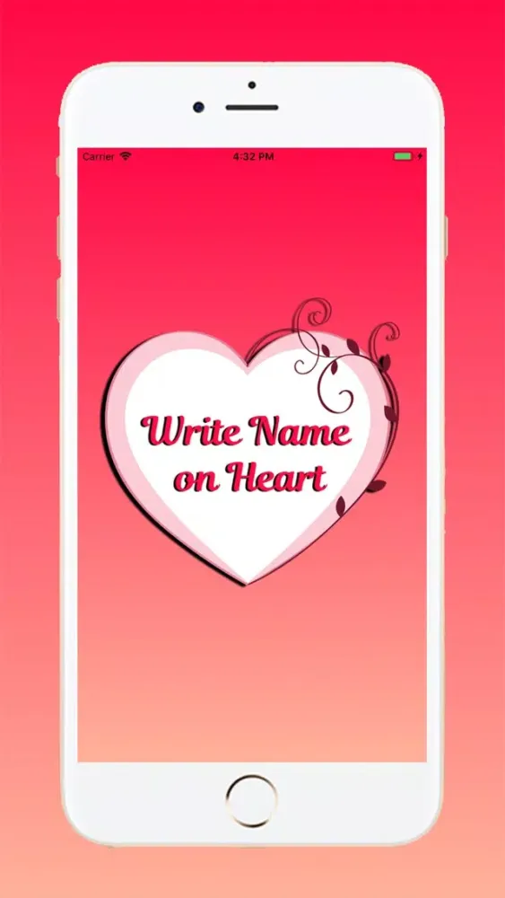 Write Name on Heart स्क्रीनशॉट