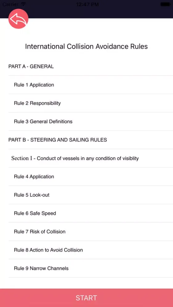 Capturas de tela do Rules of the road - ROR