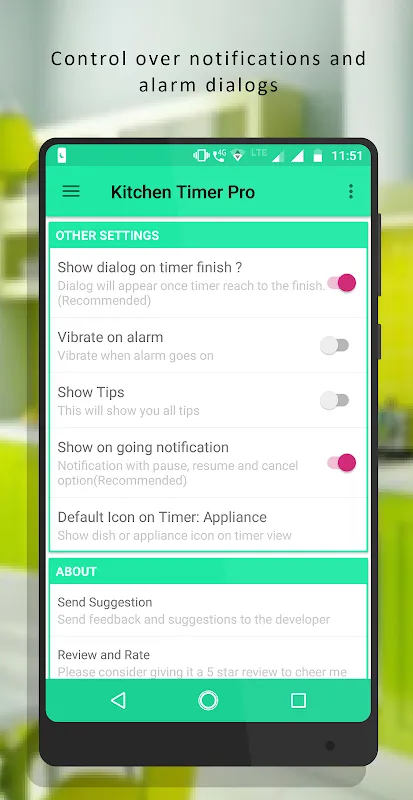 Ảnh chụp màn hình của Kitchen Timer Pro