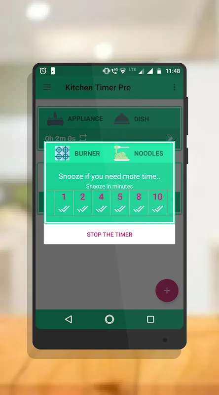 Ảnh chụp màn hình của Kitchen Timer Pro