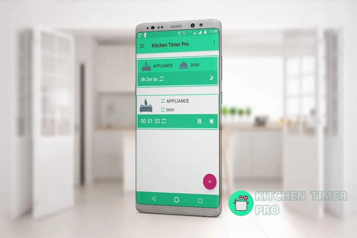 Ảnh chụp màn hình của Kitchen Timer Pro