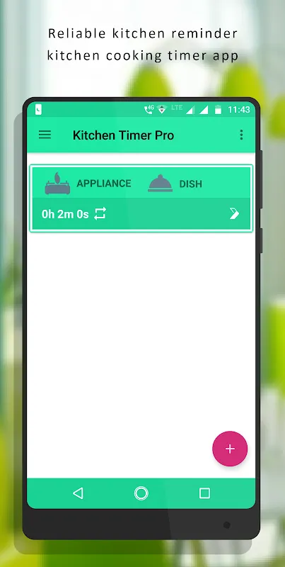 Ảnh chụp màn hình của Kitchen Timer Pro