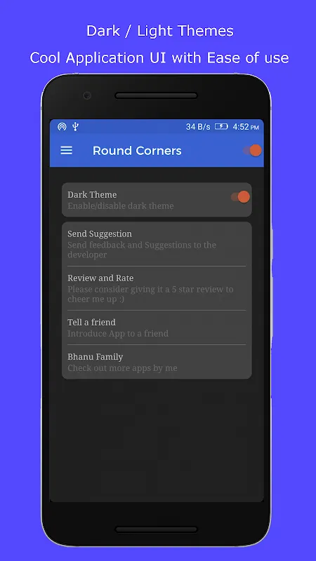 Round Corners Screenshots