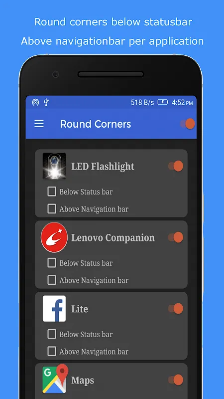 Round Corners Screenshots
