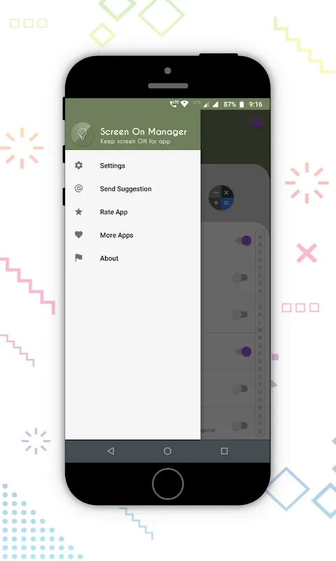Screen On Manager স্ক্রিনশট