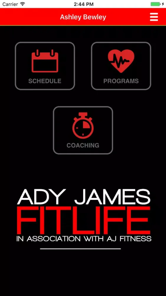 ADY JAMES FITLIFE Screenshots