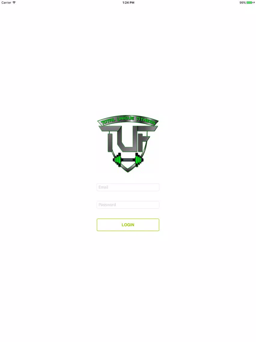 TUF Personal Training iPad  स्क्रीनशॉट